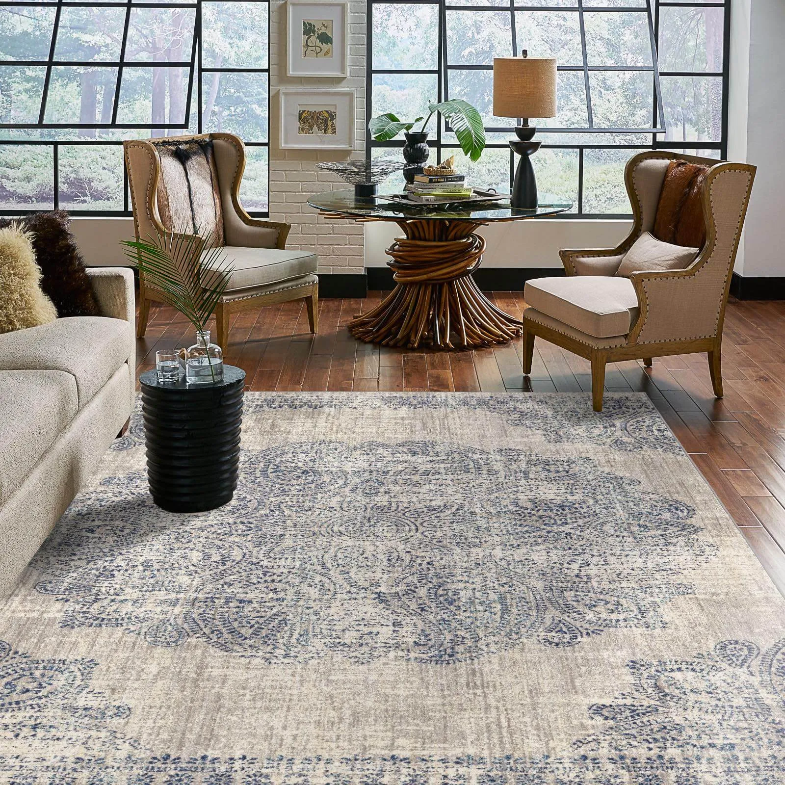 Living room rug design | BC Flooring Outlet